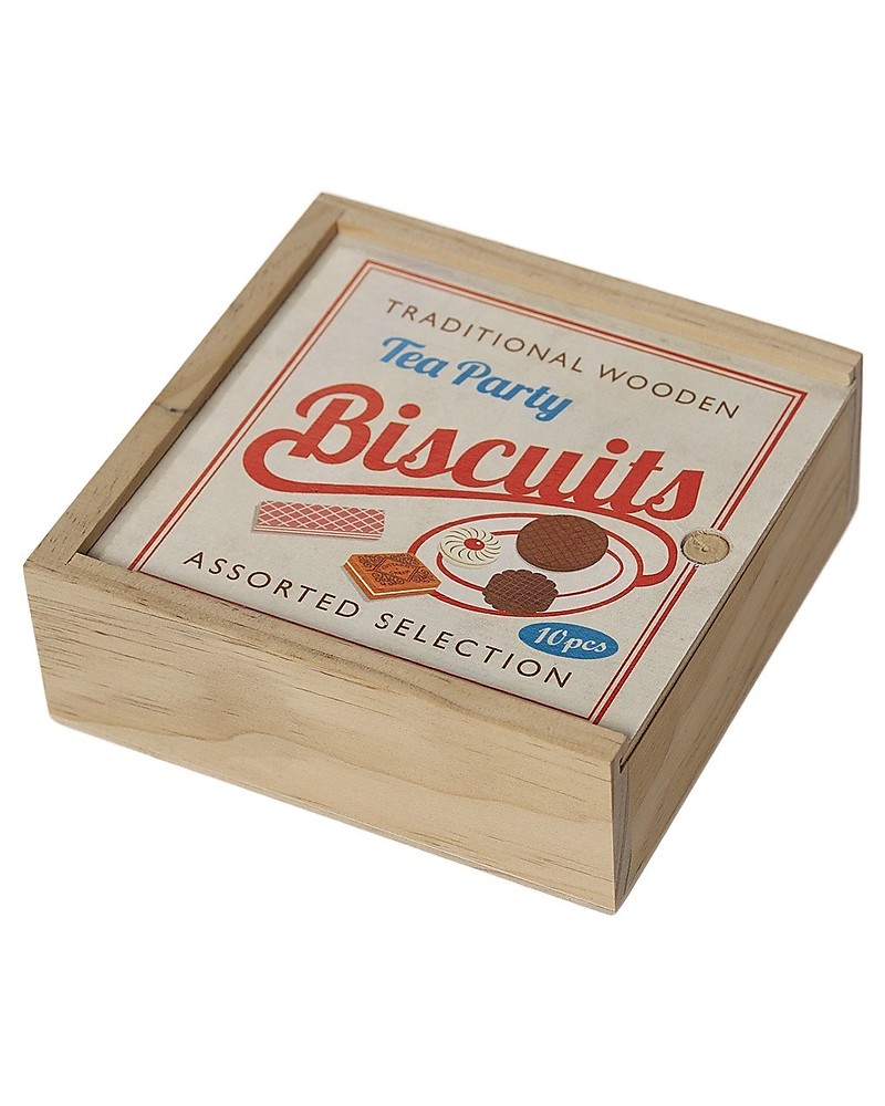 wooden play biscuits